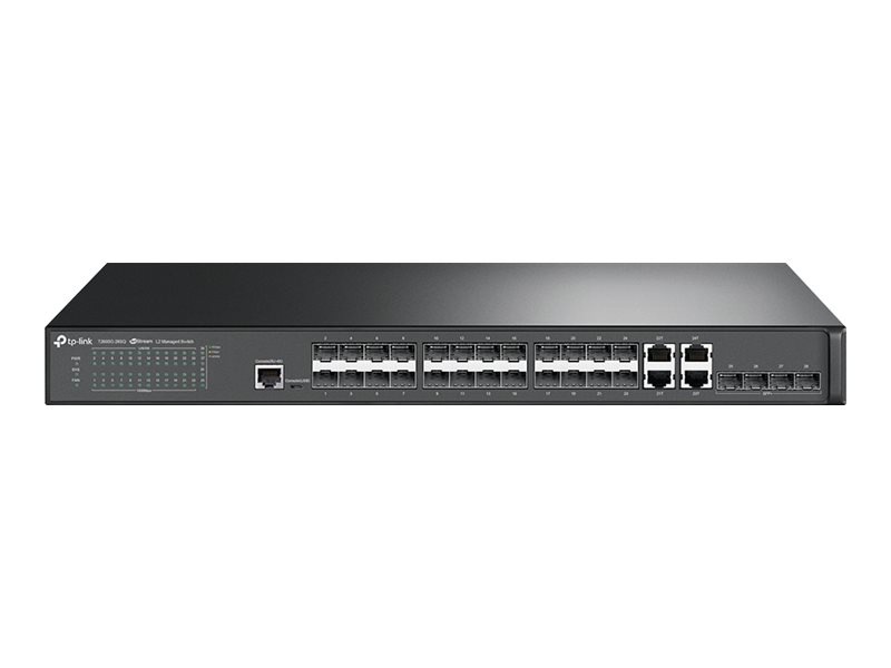 TP-Link JetStream T2600G-28SQ - switch - 28 ports - managed - rack-mountabl