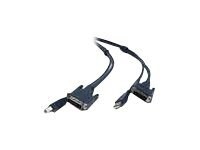 Adder USB / DVI cable - 16.4 ft