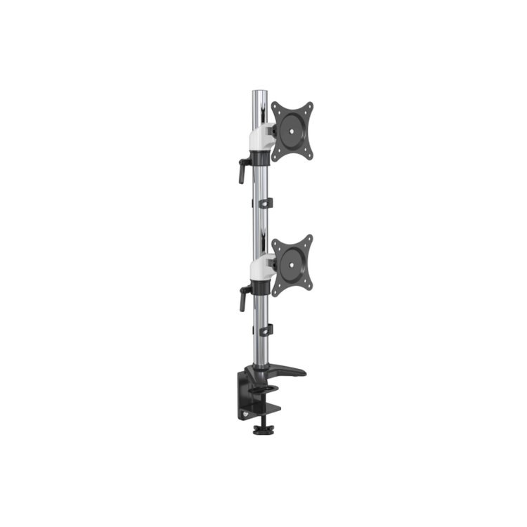 Amer Mounts Dual Vertical Monitor Mount