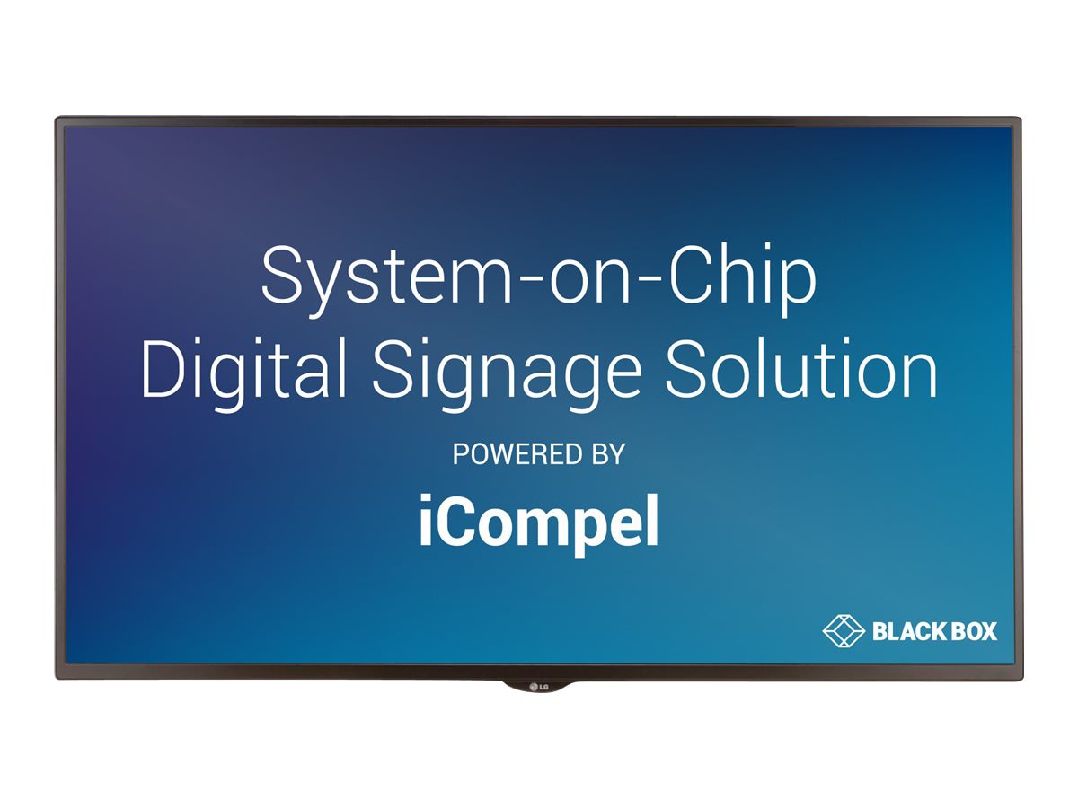 Black Box iCOMPEL System-on-Chip - subscription license (3 years) - 1 scree