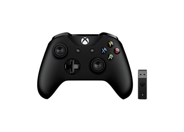 Microsoft Xbox Controller + Wireless Adapter for Windows 10 - Patrol Tech Special Edition - gamepad - wireless -