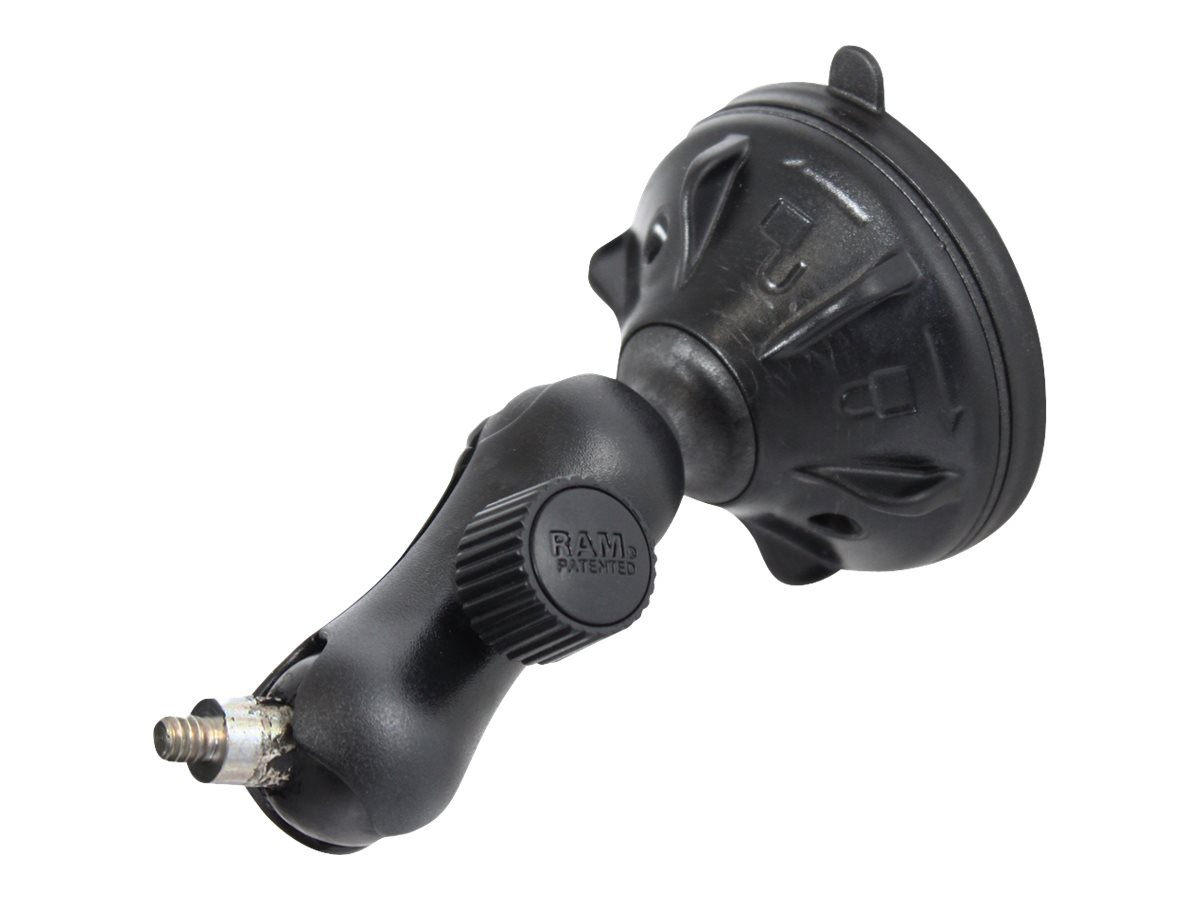 RAM Twist-Lock Low Profile Suction Mount with 1/4"-20 Stud - suction mount