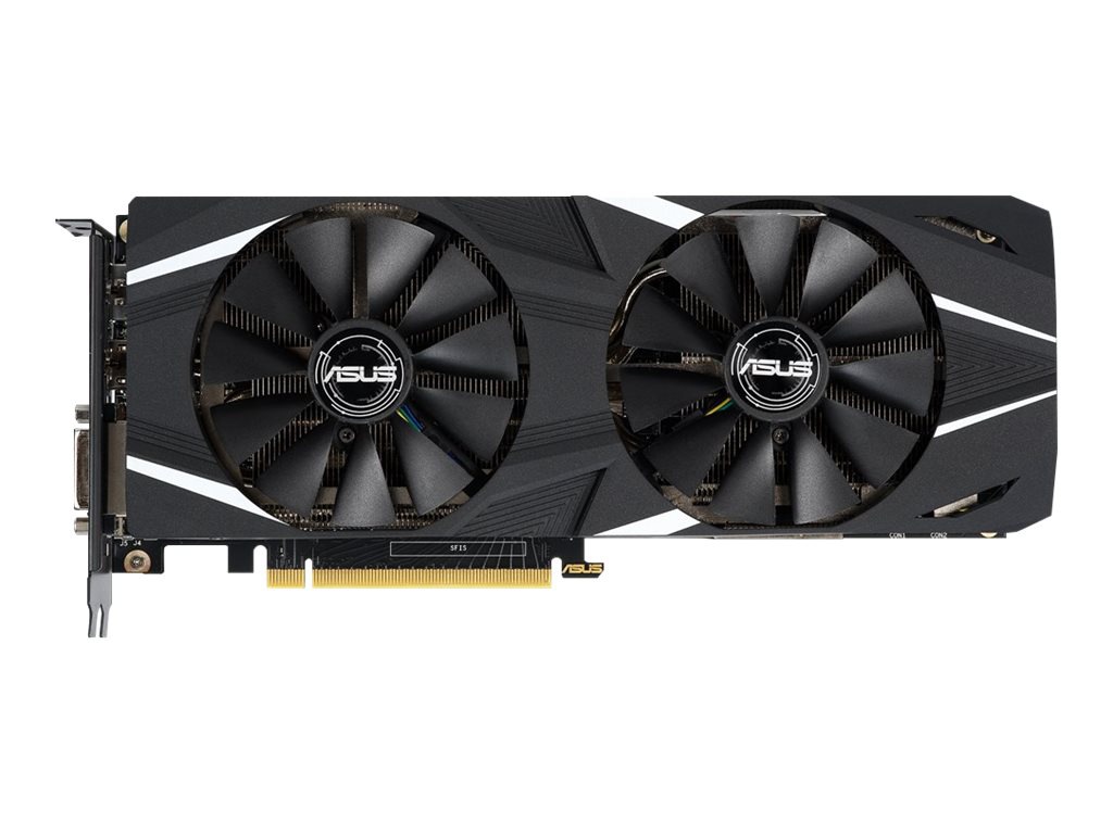 ASUS DUAL-RTX2060-O6G - OC Edition - graphics card - GF RTX 2060 - 6 GB