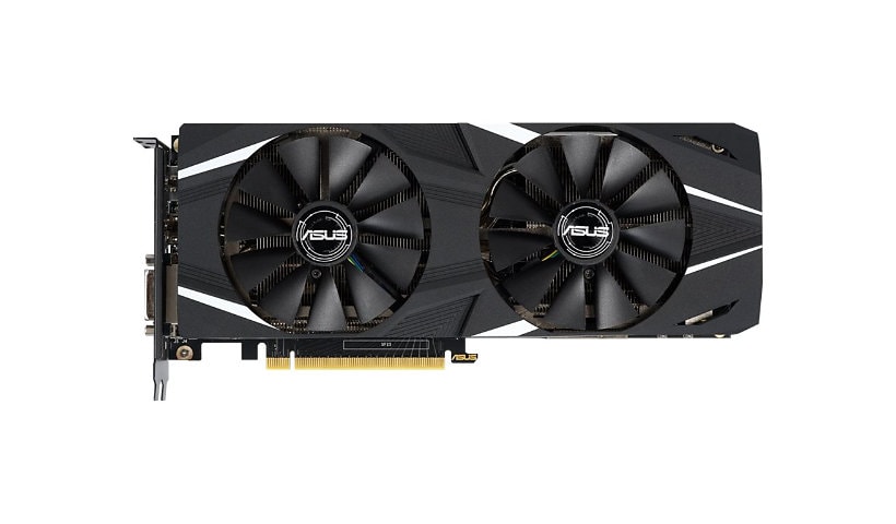 ASUS DUAL-RTX2060-O6G - OC Edition - graphics card - GF RTX 2060 - 6 GB