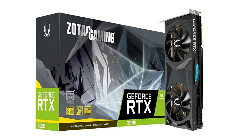 ZOTAC GAMING GeForce RTX 2080 - graphics card - GF RTX 2080 - 8 GB