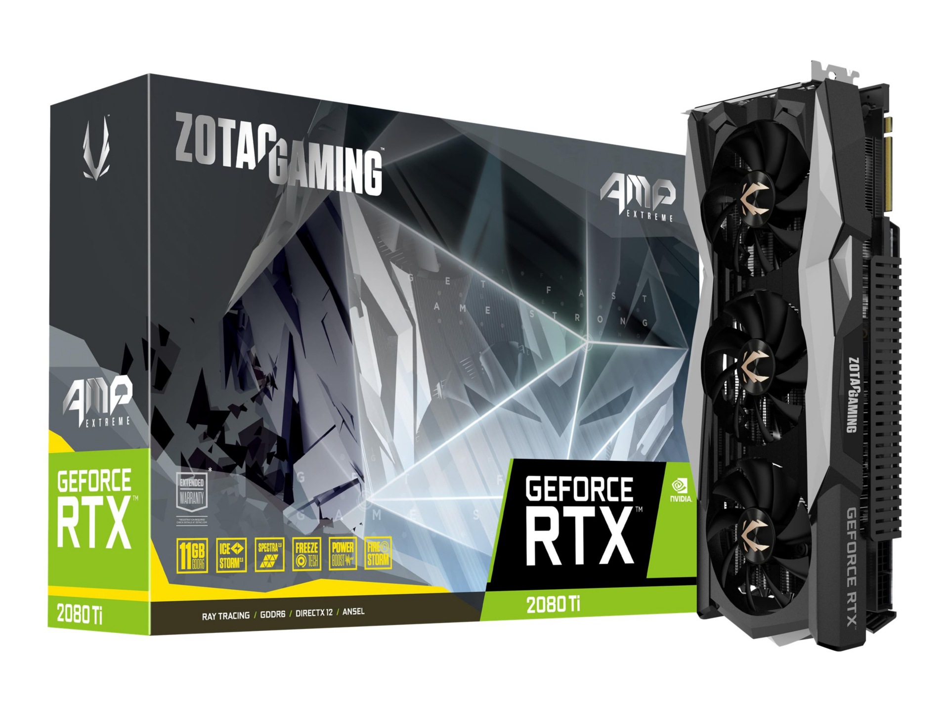 ZOTAC GAMING GeForce RTX 2080 Ti AMP Extreme - graphics card - GF RTX 2080