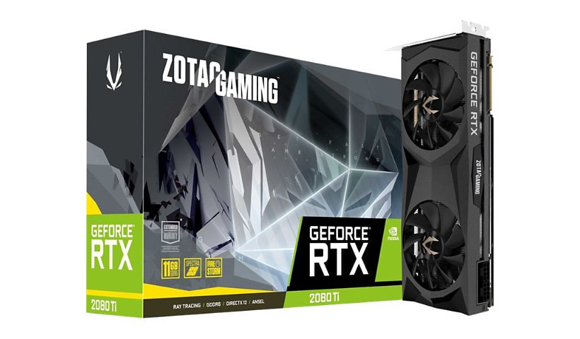 ZOTAC GAMING GeForce RTX 2080 Ti Twin Fan - graphics card - GF RTX 2080 Ti