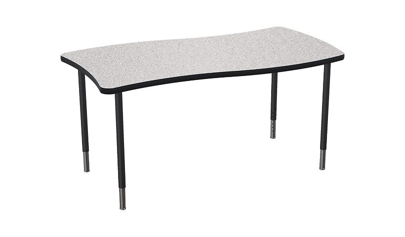 Balt Creator Height Adjustable Table with Markerboard Top - Rectangle