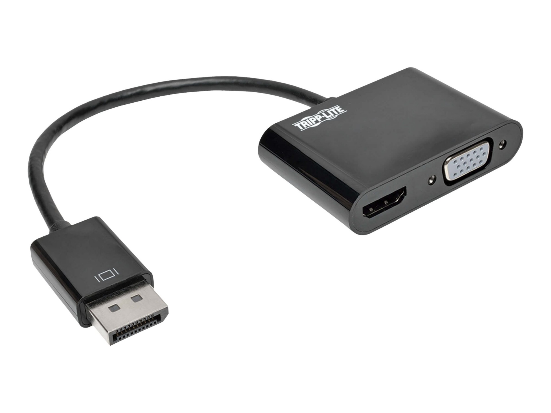 Tripp Lite DisplayPort 1.2 to HDMI VGA Adapter Converter 4Kx2K 50 Pack - video converter - black