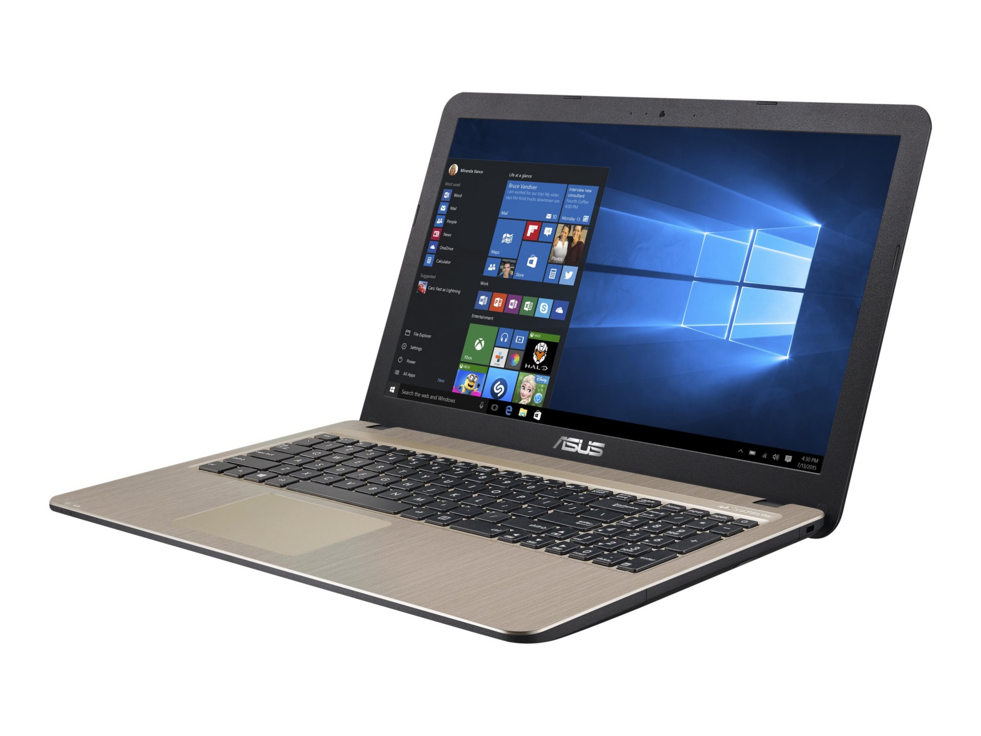 ASUS VivoBook 15 X540UA-DB71 - 15.6" - Core i7 8550U - 8 GB RAM - 1 TB Hybrid Drive