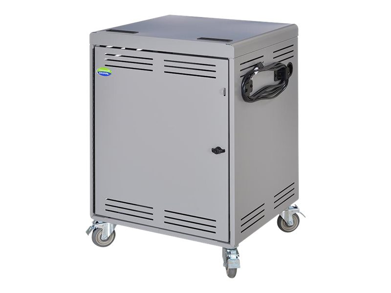 Thumbnail 2 of 4 for Spectrum Connect30 cart - for 30 tablets / notebooks - warm gray metal - with Power Switch