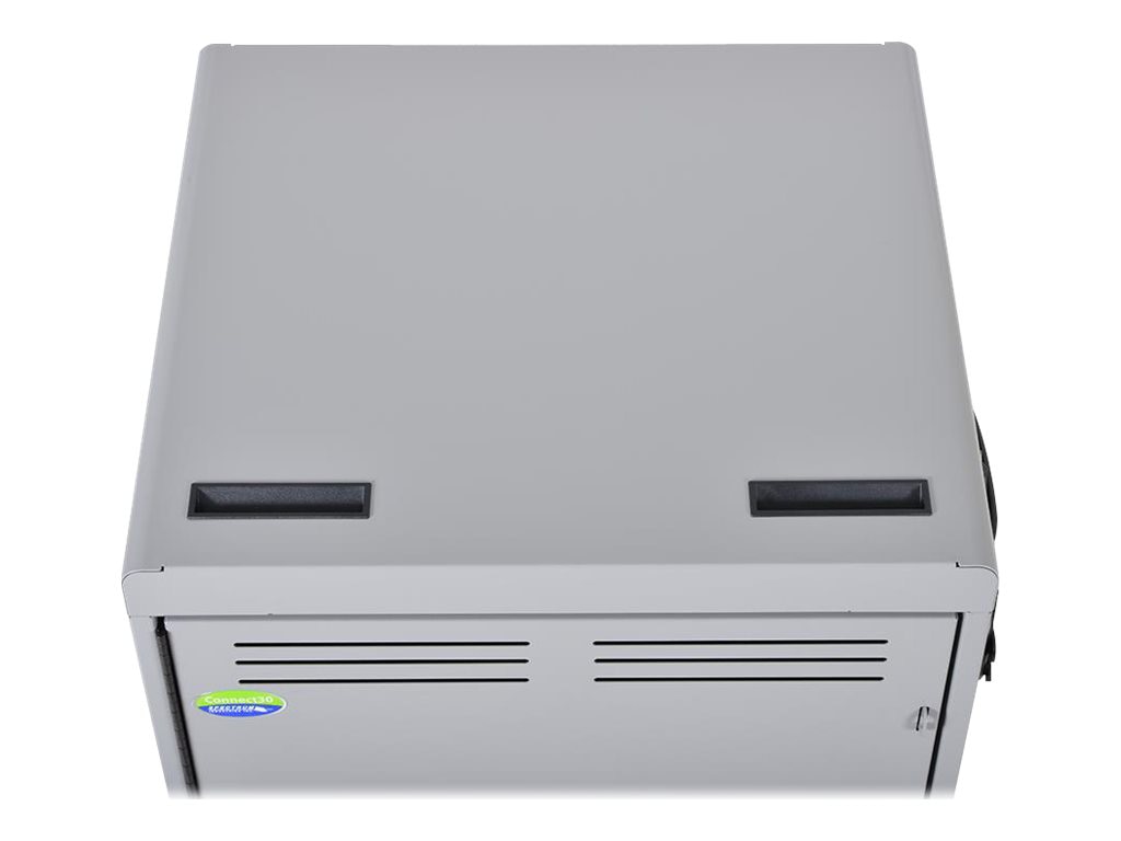 Thumbnail 4 of 4 for Spectrum Connect30 cart - for 30 tablets / notebooks - warm gray metal - with Power Switch