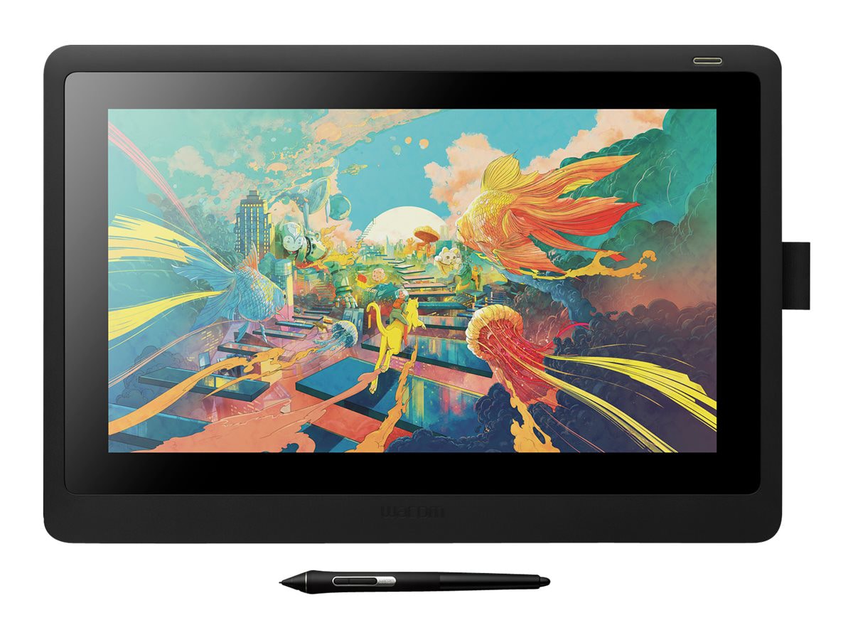 Wacom Cintiq 16 Pen Display Black - DTK1660K0A - Tablet Stylus