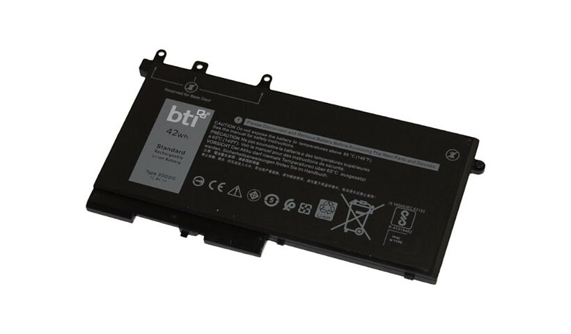 BTI 3DDDG-BTI - batterie de portable - Li-pol - 3684 mAh - 42 Wh