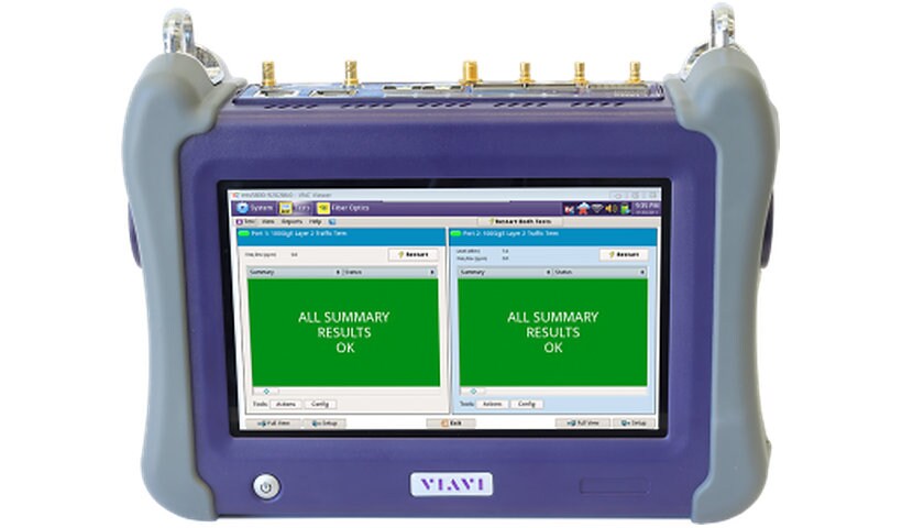 VIAVI T-BERD/MTS-5800-100G 1/10/40/100GbE Handheld Network Tester