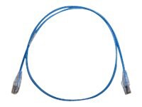 Belden CAT6A Performance Modular Cord - patch cable - 2.1 m - blue