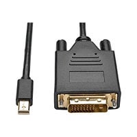 Eaton Tripp Lite Series Mini DisplayPort 1.2 to DVI Active Adapter Cable (M/M), 1080p, 3 ft. (0.9 m) - display cable -