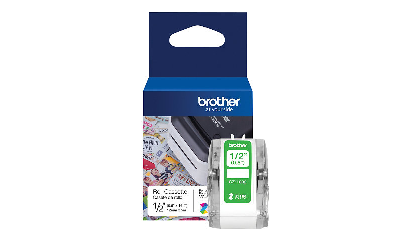 Brother CZ-1002 - continuous labels - 1 roll(s) - Roll (0.47 in x 16.4 ft)