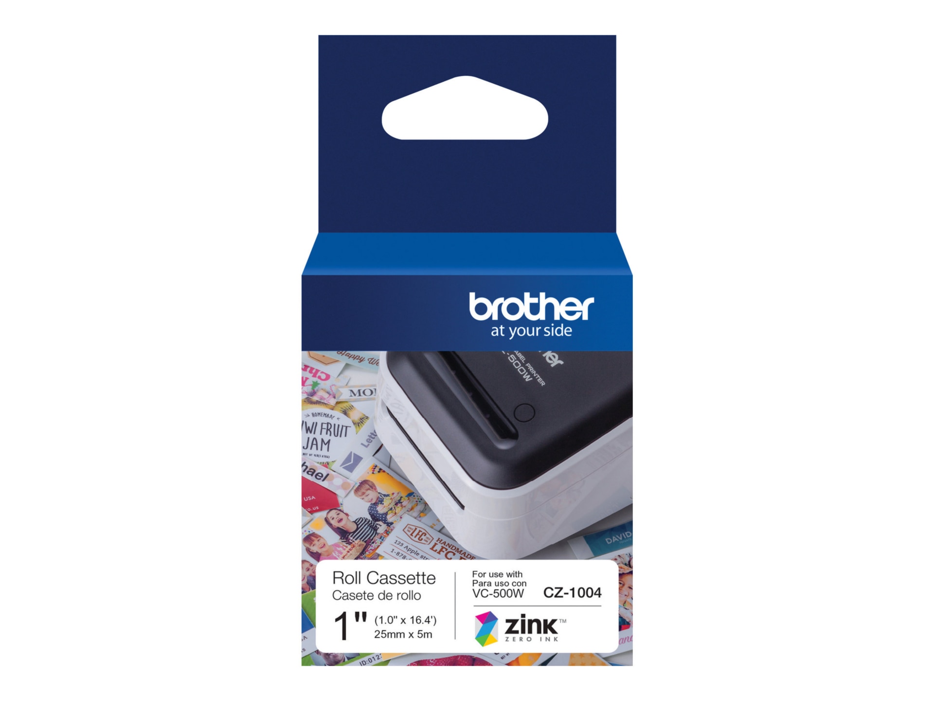 Thumbnail 2 of 16 for Brother CZ-1004 - continuous labels - 1 roll(s) -