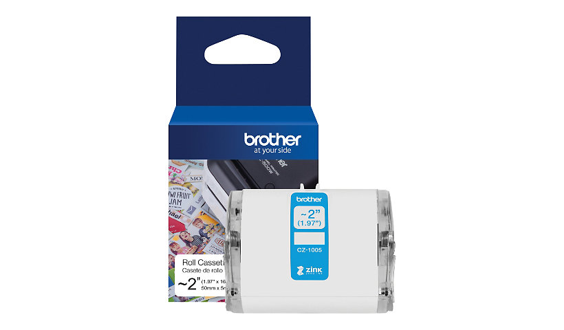 Brother CZ-1005 - continuous labels - 1 roll(s) - Roll (1.97 in x 16.4 ft)