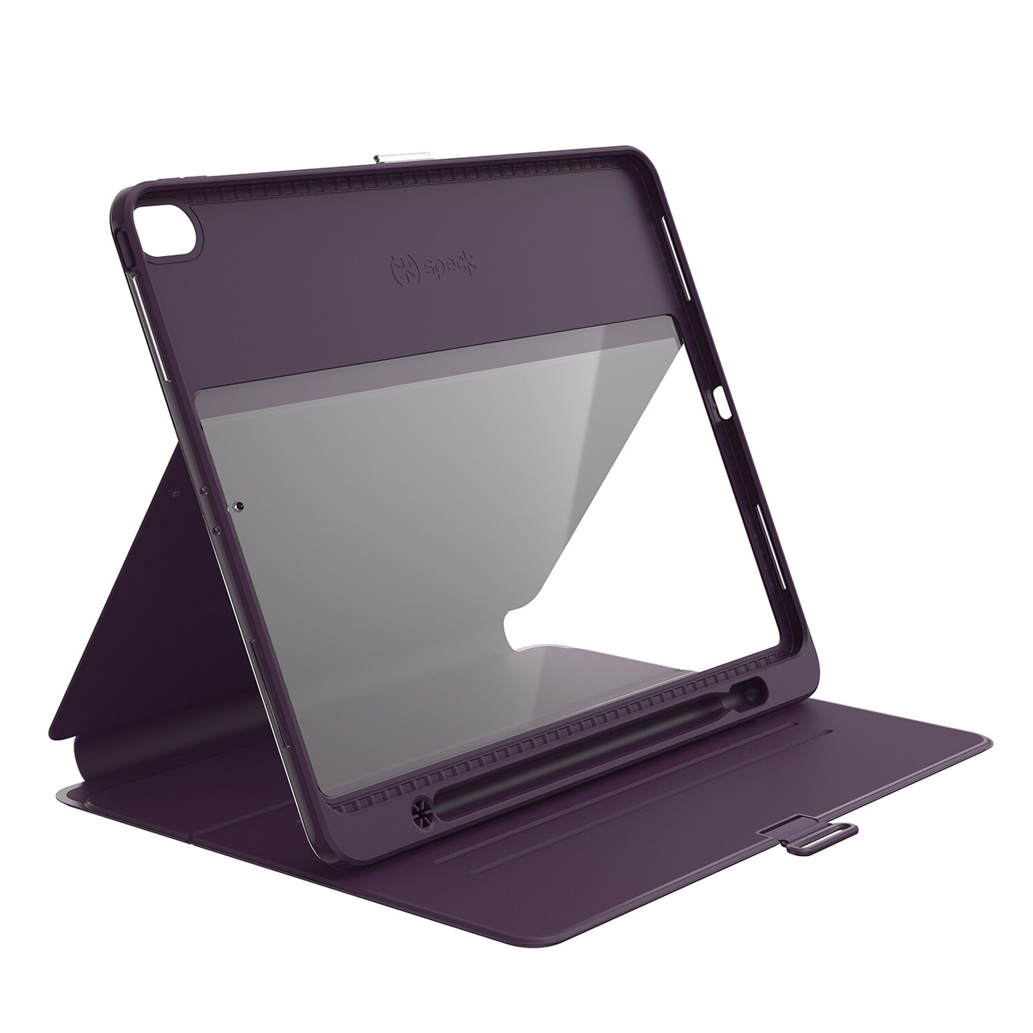 Speck Presidio Pro Folio Protective Case For 12 9 Ipad Pro 18 Purple 1214 7911 Tablet Accessories Cdw Com