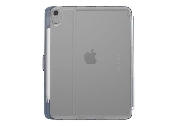 Speck Balance Folio Protective Case for 11" iPad Pro 2018-Clear/Marine Blue