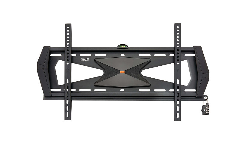 Tripp Lite Heavy-Duty Fixed Security Display TV Wall Mount for 37" to 80" TVs and Monitors, Flat or Curved Screens