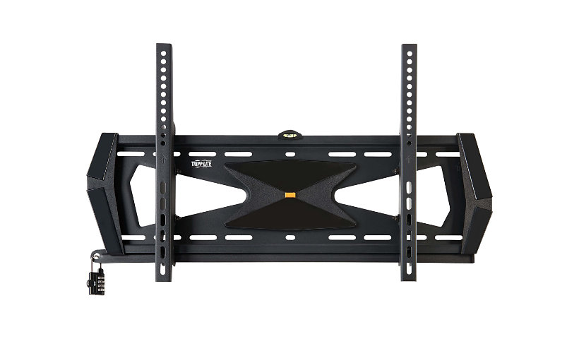 Tripp Lite Heavy-Duty Tilt Security Display TV Wall Mount for 37" to 80" TVs and Monitors, Flat or Curved Screens