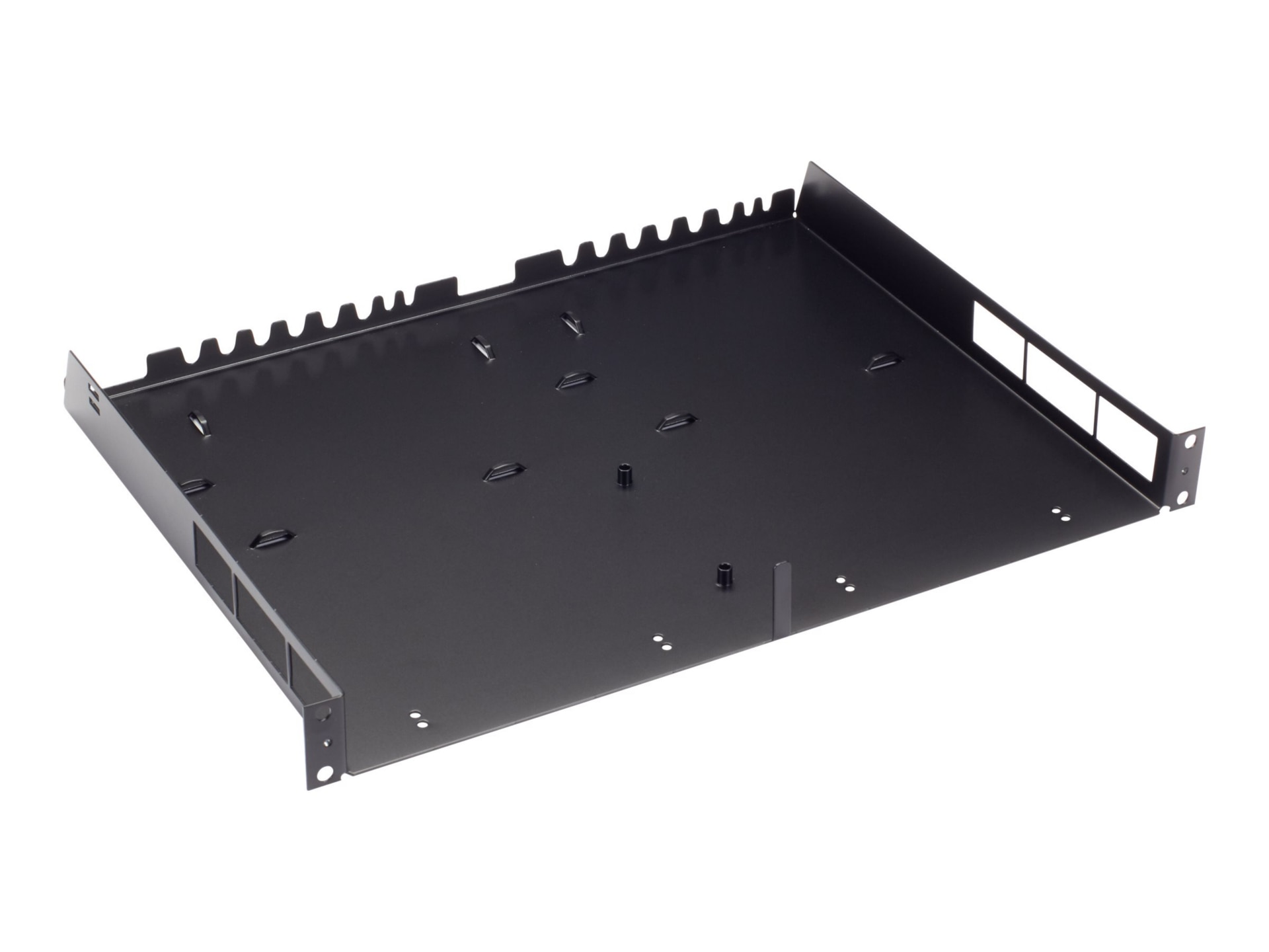Black Box Emerald network device mounting kit - 1U - 19" - TAA Compliant