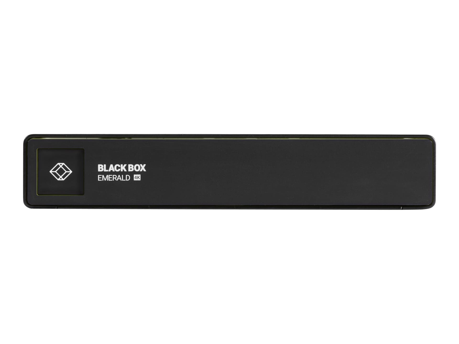 Black Box Emerald 4K60 DisplayPort KVM-over-IP Extender Transmitter - Single-Head - KVM / audio / serial / USB extender