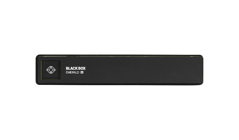 Black Box Emerald 4K60 DisplayPort KVM-over-IP Extender Transmitter - Single-Head - KVM / audio / serial / USB extender