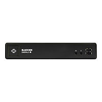 Black Box Emerald 4K60 DisplayPort KVM-over-IP Extender Receiver - Single-Head - KVM / audio / serial / USB extender -