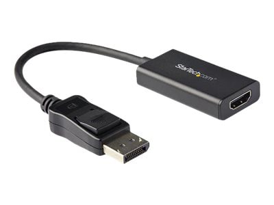 StarTech.com DisplayPort to HDMI Adapter Dongle - 4K Active DP 1.2 to HDMI  Monitor Video Converter