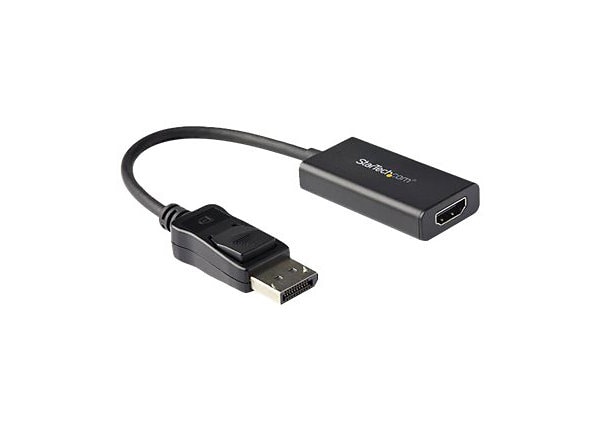 Reproducere screech regulere StarTech.com DisplayPort to HDMI Adapter - 4K 60Hz HDR10 Active DP 1.4 to  HDMI 2.0b Video Converter - DP2HD4K60H - Monitor Cables & Adapters - CDW.com