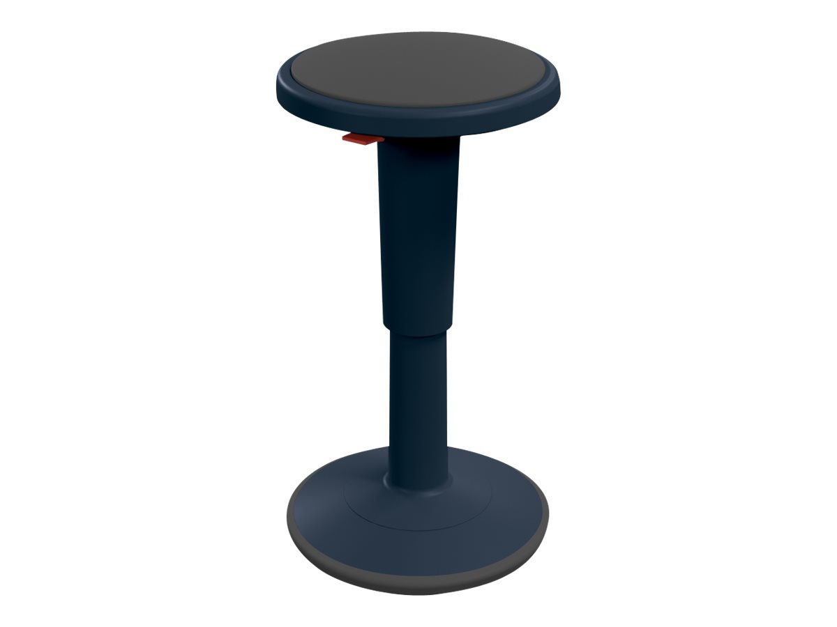 MooreCo Hierarchy Grow Tall - stool - round - plastic - navy