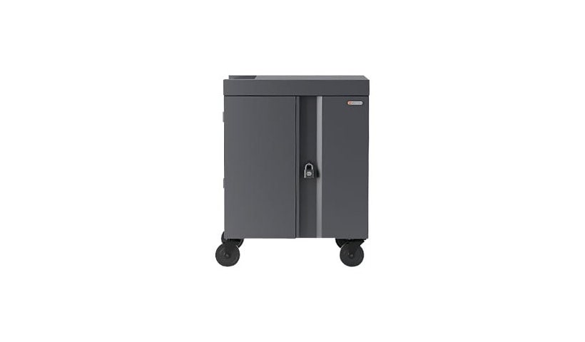 Bretford Cube TVC36PAC - cart - for 36 tablets / notebooks - charcoal