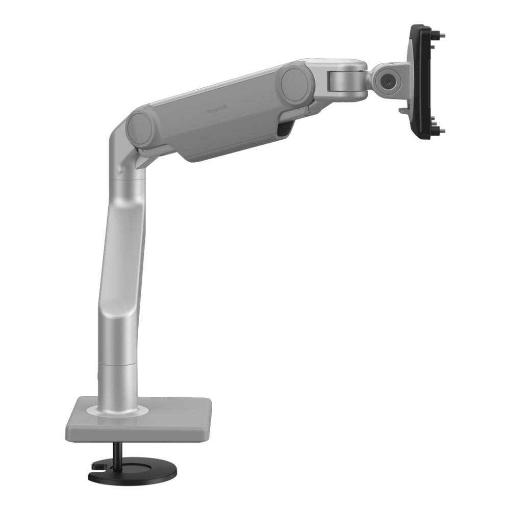 Humanscale M8.1 Monitor Arm - Silver with Gray Trim