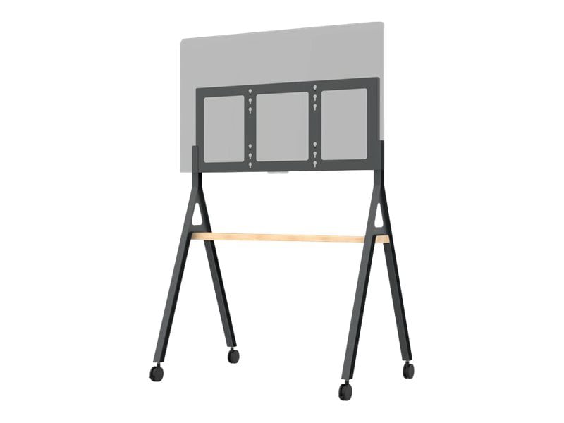 Heckler AV H965 cart - for interactive flat panel - gray, black