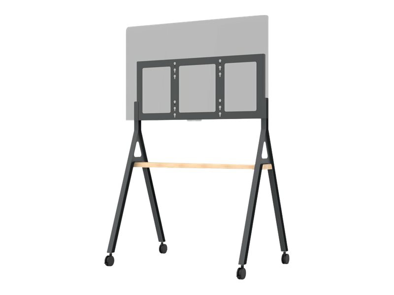 Heckler AV H965 cart - for interactive flat panel - gray, black