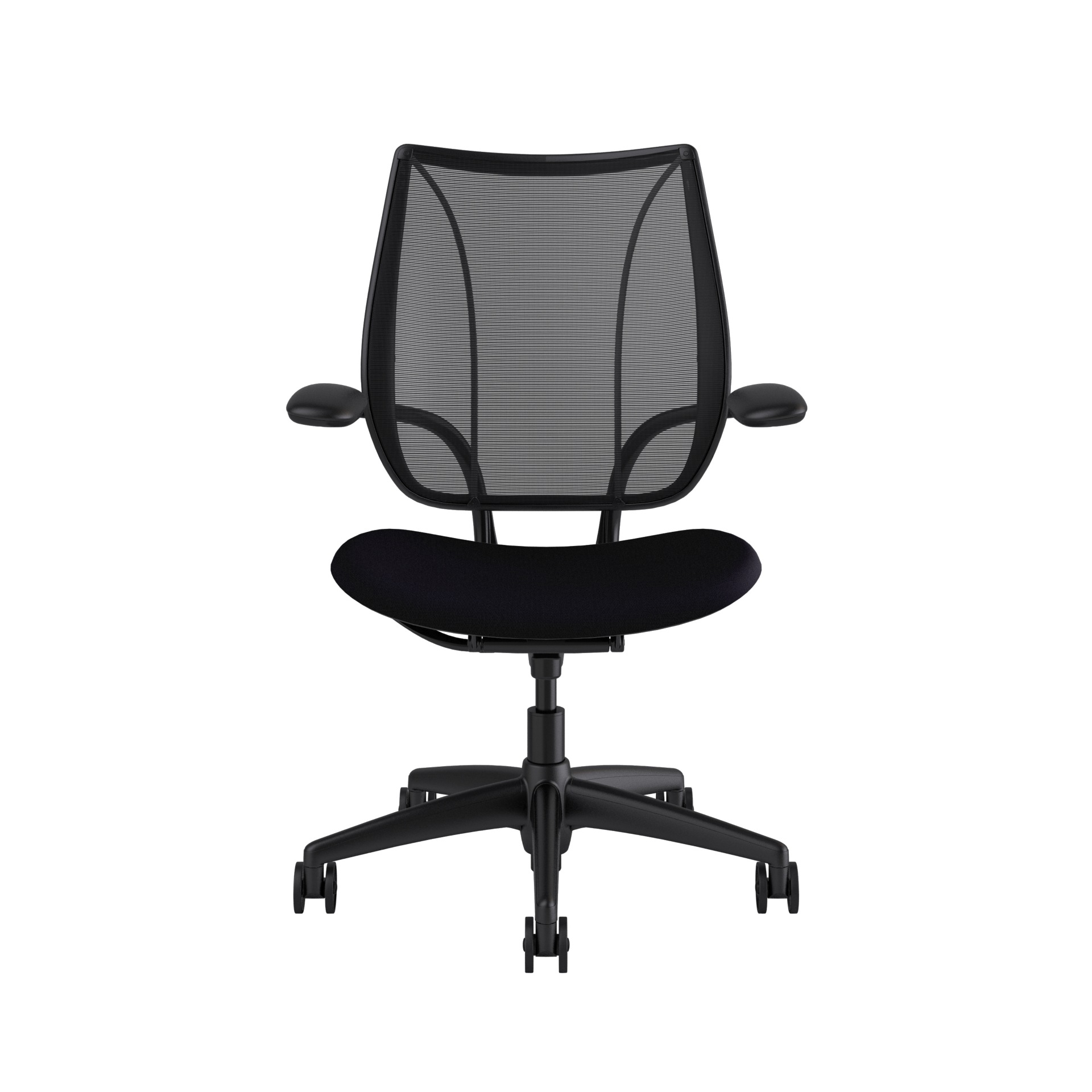 Humanscale Liberty Chair - Black with Black Trim