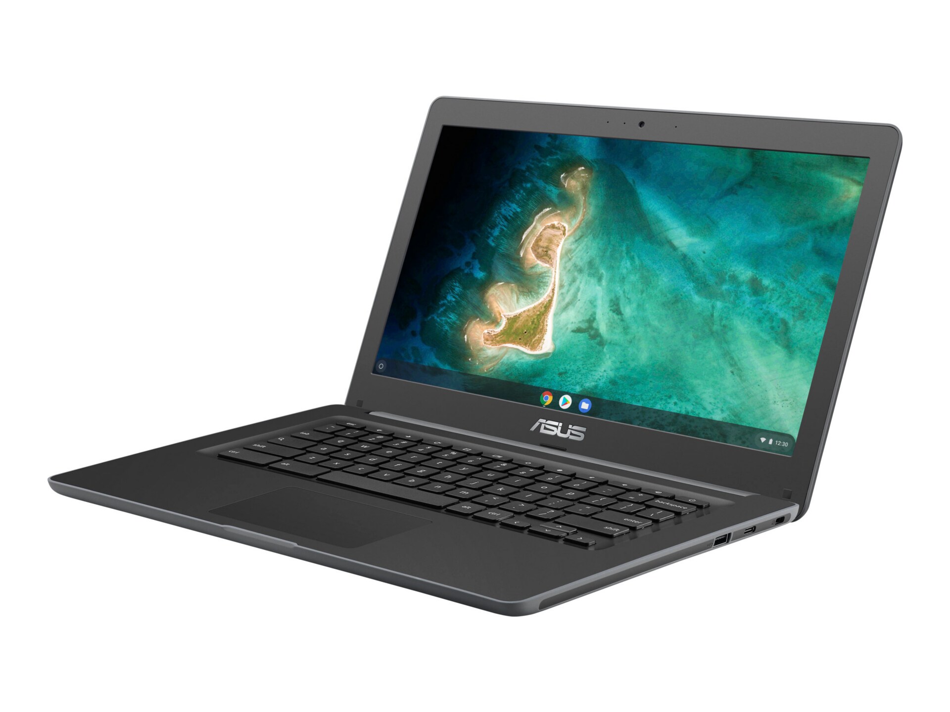 ASUS Chromebook C403NA 14" Celeron N3350 4GB RAM 32GB Chrome OS - Dark Gray
