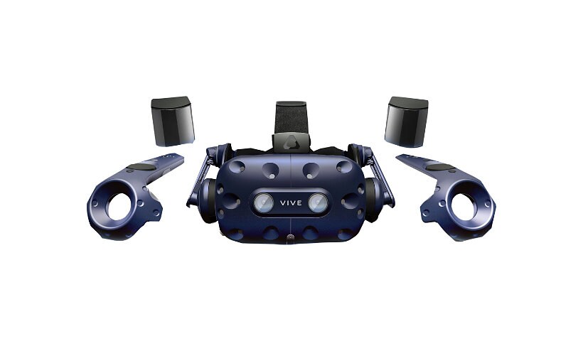 HTC VIVE Pro Full Kit VR System - 3D virtual reality system - 3.5" - Smart