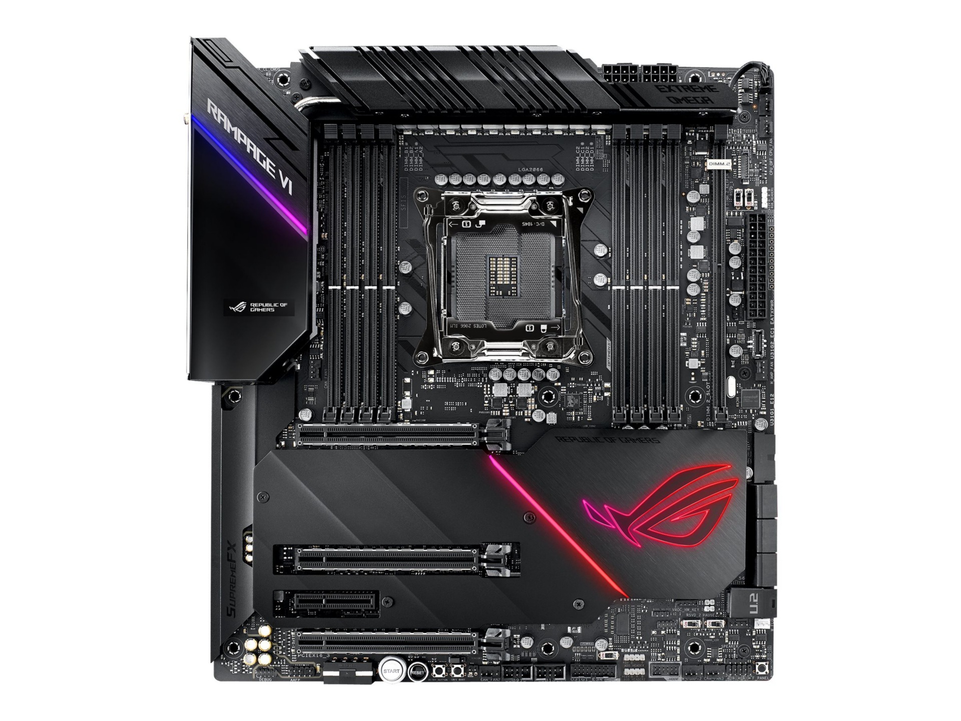 Asus ROG RAMPAGE VI EXTREME OMEGA - motherboard - extended ATX - LGA2066 So