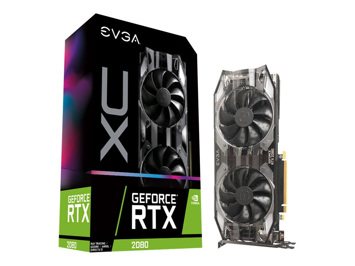 EVGA GeForce RTX 2080 XC Hybrid Gaming - graphics card - GF RTX 2080 - 8 GB