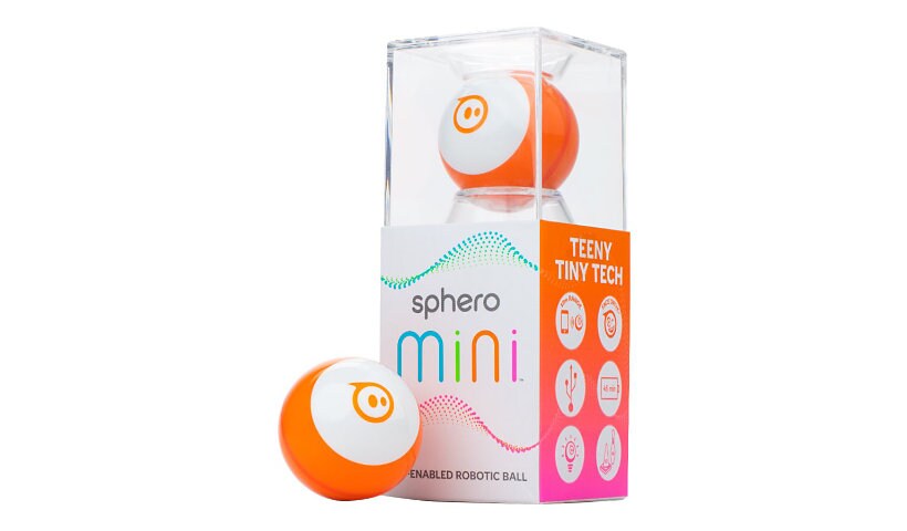 Tequipment Sphero Mini App-Enabled Robotic Ball - Orange