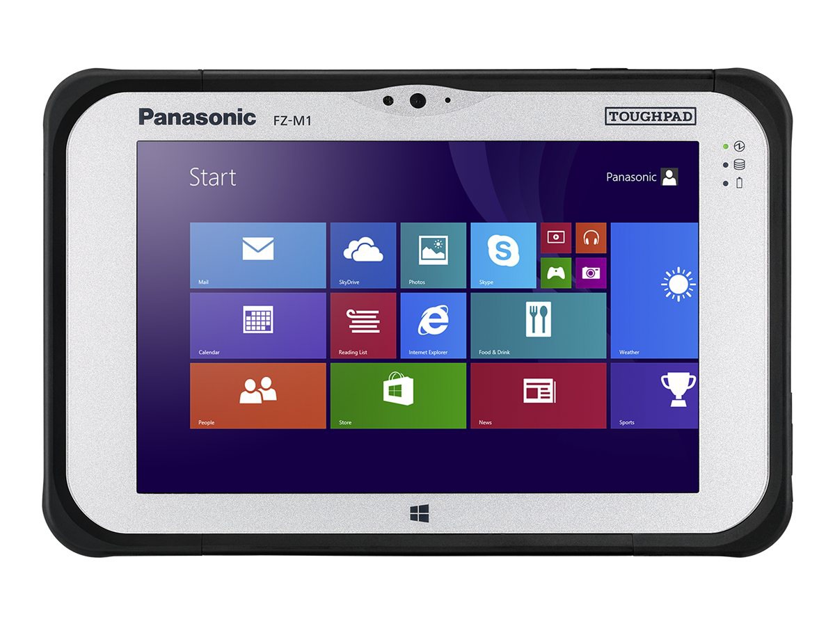 Panasonic Toughpad Fz M1 7 Core I5 7y57 Vpro 8 Gb Ram 256 Gb Ssd Fz M1jew5xvm Laptops 2 In 1s Cdw Com