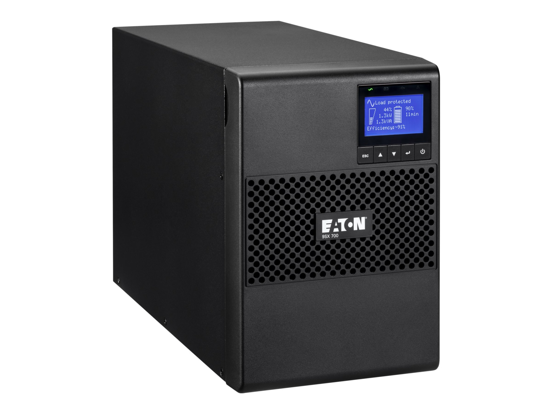 Eaton 9SX UPS 700VA 630W 120V Network Card Optional Tower UPS Ext. Runtime
