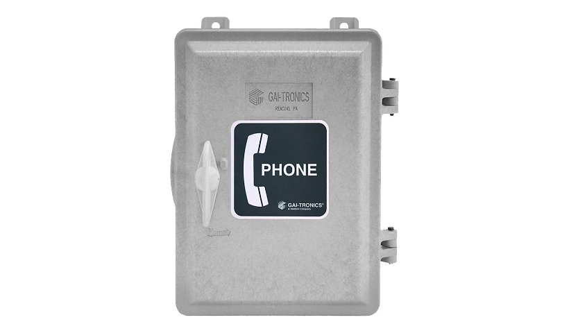 GAI-Tronics NEMA 4X VoIP Rugged Handset Telephone - Gray