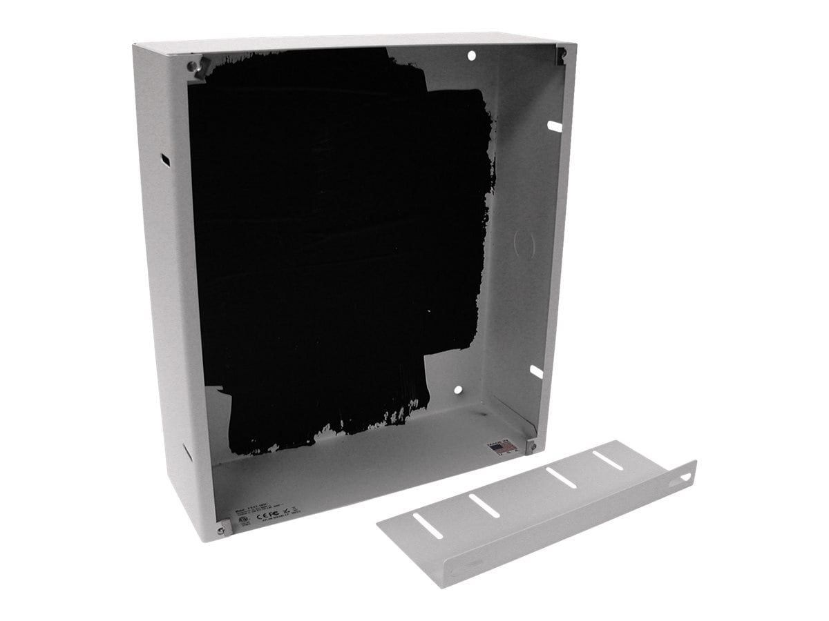 AtlasIED Flush Mount Enclosure for IP Addressable Speakers with Displays