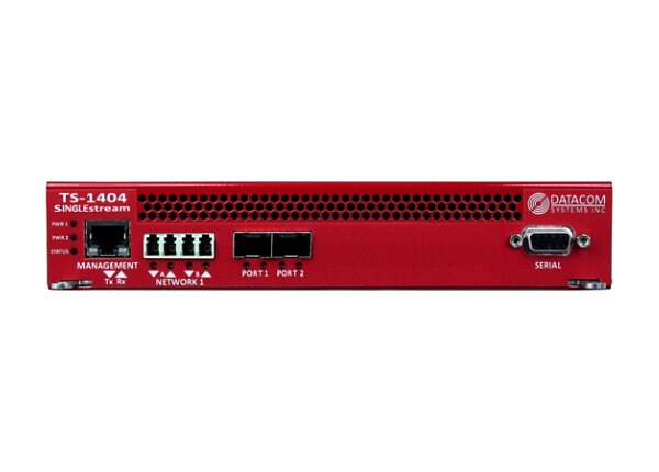 Datacom SINGLEstream Link Aggregation Tap TS-1404 - tap splitter - GigE, 10 GigE
